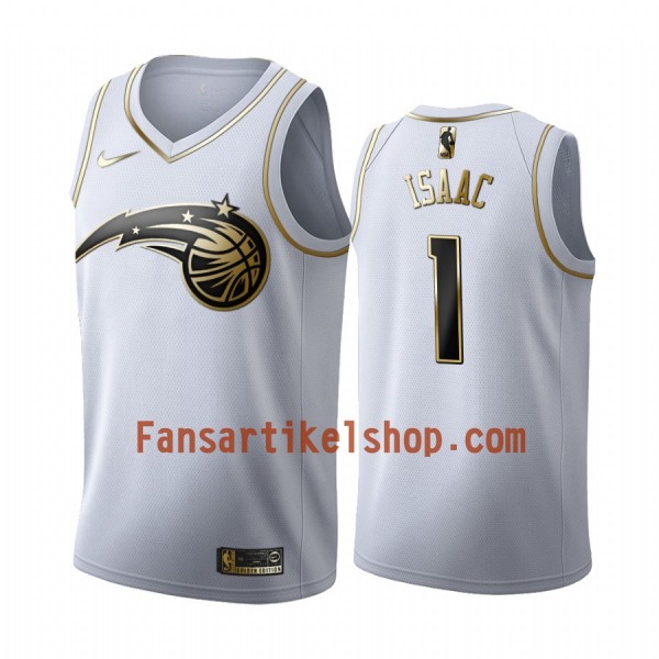 NBA Orlando Magic Trikot Jonathan Isaac 1 Nike 2019-2020 Weiß Golden Edition Swingman - Herren NBA Orlando Magic Trikot Jonathan Isaac 1 Nike 2019-2020 Weiß Golden Edition Swingman - Herren